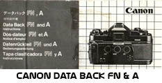 Click to download Canon Data Back A user's manual.