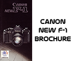 Click to download Canon New F-1 brochure.