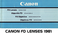 Click to download Canon FD Lenses December 1983 user's guide.