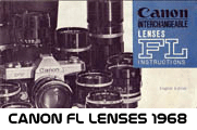 Click to download Canon FL Lenses 1968 user's guide.
