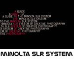Click to download MC Minolta SLR System guide.