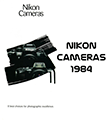 Click to download Nikon Cameras Brochure 1984.