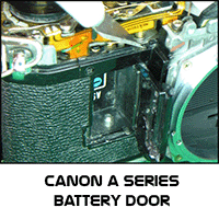 Canon A-Series Battery Removal