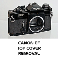 Canon EF Top Cover Removal