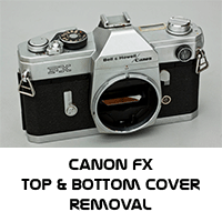 Canon FX Top and Bottom Cover Removal