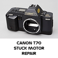 Canon T70 Stuck Motor