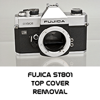 Fujica ST801 Top Cover Removal