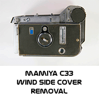 Mamiya C33 Wind Side Cover Removal