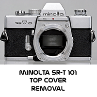 Minolta SR-T 101 Top Cover Removal