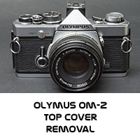 Olympus OM-2 Top Cover Removal
