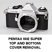 Pentax ME Super Top Cover Removal