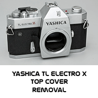 Yashica TL Electro X Top Cover Removal